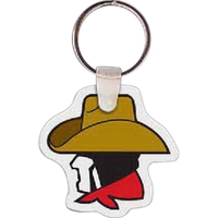 Cowboy Key Tag
