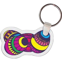 Easter Eggs Key Tag