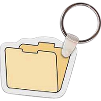File Folder Key Tag