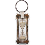 Hourglass Key Tag