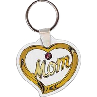 Mother's day pendant shape key tag, 2" x 1.95"... from ASI 56100 Gemini Ind...