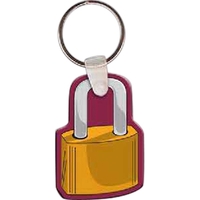 Padlock Key tag