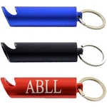 Aluminum Bottle Opener Flashlight Keychain