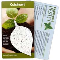 Cardstock postcard with seed paper shape, recipe card.... from ASI 40646...