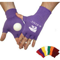 Spirit Clakkers (TM) - Yellow - Knit fingerless gloves with... from ASI 78825...