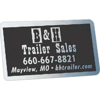 Rectangle Idento Vinyl Identification Decal (1 1/2"x2 1/2")