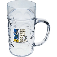 1/2 Liter Heavy Plastic German Beer Mug with Handle. Made... from ASI 61952...