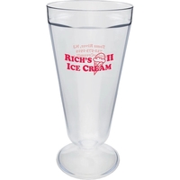 21 oz. Styrene Plastic Classic Style Malt Glass. Made in... from ASI 61952...