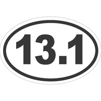 Oval bumper sticker, 4" x 6".... from ASI 66040 Label Works