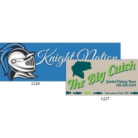 FasTurn® Sq.Corner Rectangle Bumper Stickers - 1C