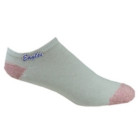 Standard Production Time - Embroidered women's no show socks.... from ASI...