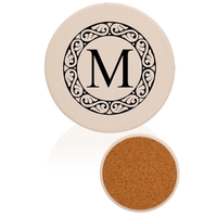 Round ceramic coaster, 4 in.... from ASI 39552 BEL Promo