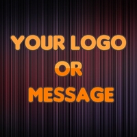 10' x 14' advertising banner made of vinyl; designed for indoor... from ASI...