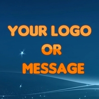 2' x 1' advertising banner made of vinyl; designed for indoor... from ASI...