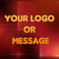 6' x 6' advertising banner made of vinyl; designed for indoor... from ASI...