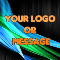 9' x 14' advertising banner made of vinyl; designed for indoor... from ASI...