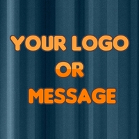 9' x 4' advertising banner made of vinyl; designed for indoor... from ASI...