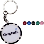 Poker Chip Keyring