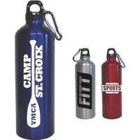 25 oz. Trek aluminum sports bottle with 100% Spill proof lid... from ASI...