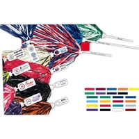 Imprinted pom with a 1.1875" x 1.875" split ring handle and... from ASI 66390...