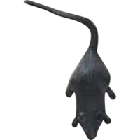 Pencil top eraser in the shape of a rodent for correcting... from ASI 66390...