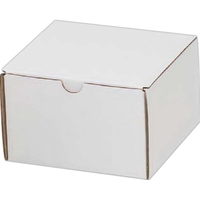 6" x 6" x 4" - B-Flute Inside Tuck Box