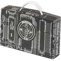 8 3/4" x 5 3/4" x 2" - E-flute Tuck Box with Handle