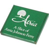 9" x 8 3/4" x 1 1/4" - B Flute Outside Tuck Box