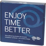 10-1/2" x 13" x 1-1/2" - E Flute Outside Tuck Box