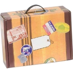 12-1/4" x 9-1/2" x 4" - Large Suitcase Box