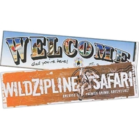 11" x 3" repositionable vinyl bumper sticker.... from ASI 44830 The Chest