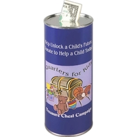 58-ounce 8 5/8" x 12 7/8" bank can with custom 4CP... from ASI 44830 The Chest