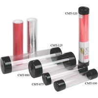 3" x 8 3/4" clear mailing tube with black rubber end... from ASI 44830 The Chest