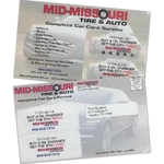 Mail Card with Two Key Tags