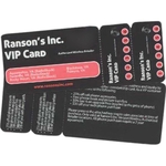 Laminated Membership Card with Two Key Tags