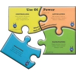 4 Piece Puzzle - 14" x 10" - Large Puzzle