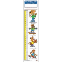 Stay Healthy and Safe growth chart.... from ASI 45815 Coloring Book Solutions...