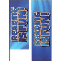 Reading is Fun Bookmark (Blue)