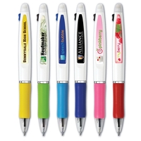 The Trio has 2 color pen tips with mech. pencil. Includes... from ASI 34256...