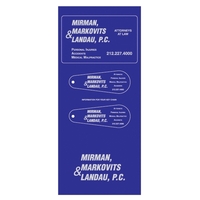 Card with 2 Tear Drop Key Tags Family Pack