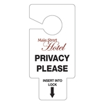Hotel Privacy Hanger