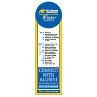 Round Top Bookmark. 2" x 7"... from ASI 75629 PSI Plastic Graphics / Plastic...
