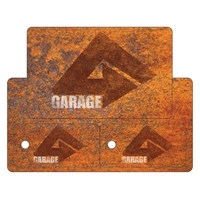 Family pack, stacked card on key tag.... from ASI 75629 PSI Plastic Graphics...