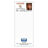 Notepad, 3 1/2" x 8 1/2".... from ASI 75629 PSI Plastic Graphics / Plastic...