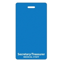 Badge, 2 1/8" x 3 7/8".... from ASI 75629 PSI Plastic Graphics / Plastic...