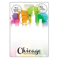 Badge with 3 Pop Outs