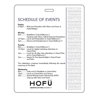 Large badge, 4" x 5".... from ASI 75629 PSI Plastic Graphics / Plastic...