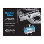 Postcard Mailer w/Card & Circle Key tag