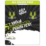 Badge with 3 Guitar Picks