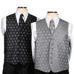 Custom Woven Silk Women's Vest